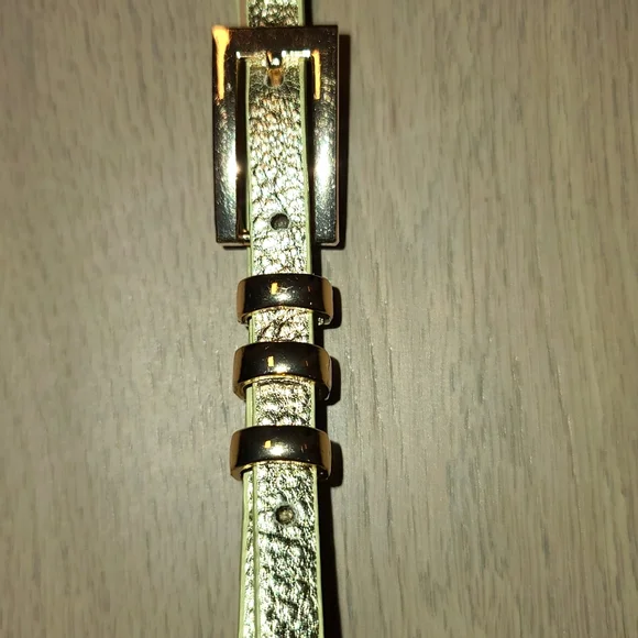 White gold thin belt - Picture 2 of 6